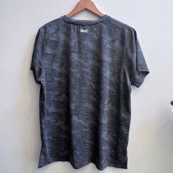 Tapout WWE Gray Camo T Shirt Men's Size Large MMA Wrestling Boxing - Picture 2 of 5